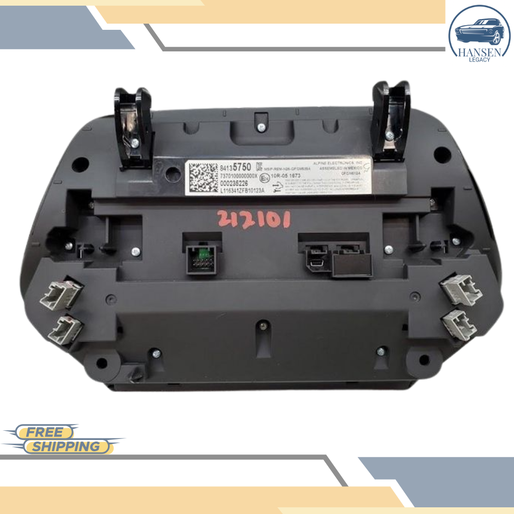 2017 Chevrolet Camaro Dash Mounted Radio Display and Control Panel OEM — view 2
