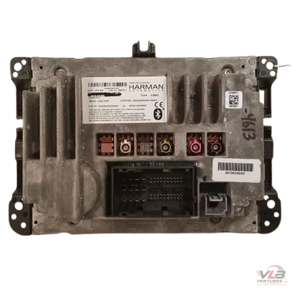 2014 Jeep Grand Cherokee Radio Information Display Navigation 8.4" ID 68190240 — view 2