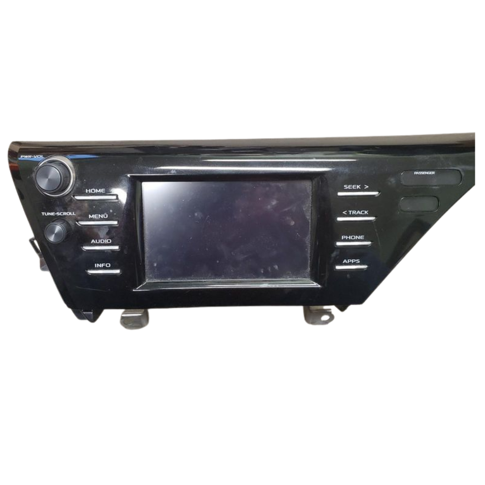 2018–2019 Toyota Camry Radio Receiver Display Screen ID 86140-33380 OEM — view 2