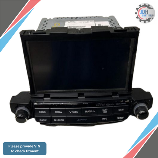 2017–2018 Hyundai Tucson Radio Display Screen Navigation OEM — view 1