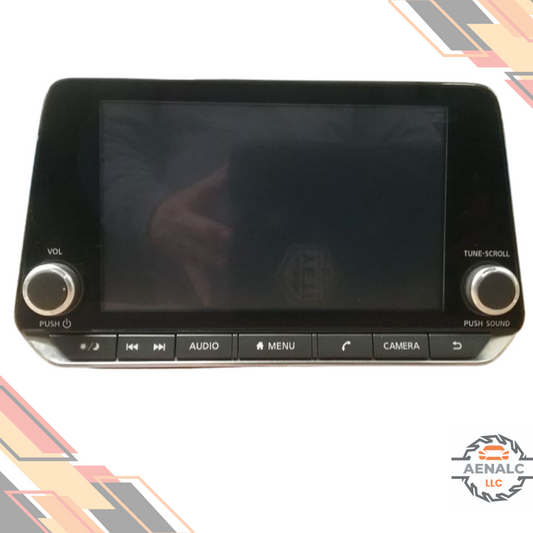 2020–2022 Nissan Sentra Radio Display Receiver Screen AM FM without Navigation OEM — view 1