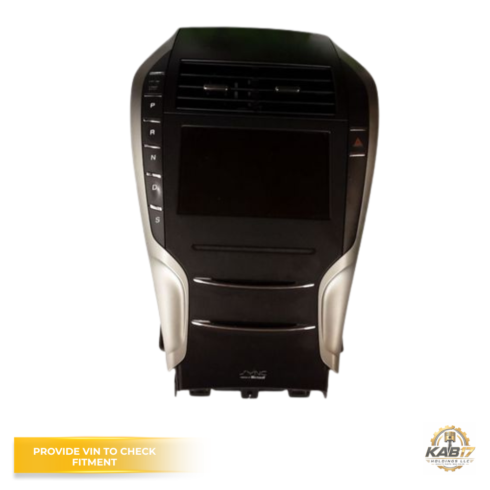 2014 Lincoln MKZ Radio Audio Media Climate Temperature Control Panel OEM — view 1