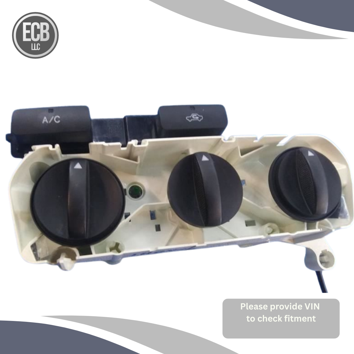 2003–2008 Toyota Corolla AC Heater Climate Temp Control Unit OEM — view 1