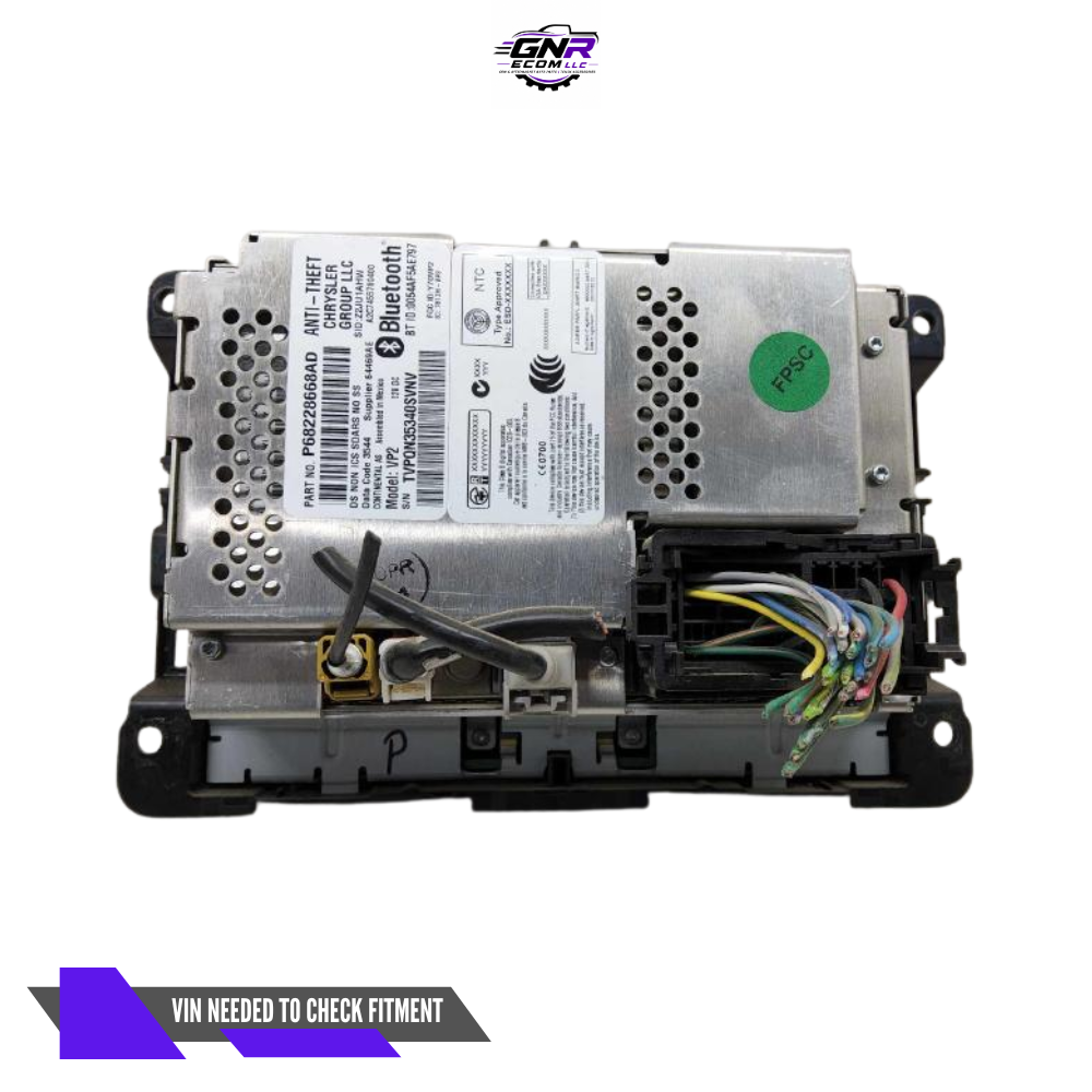 2015 Dodge Ram 1500 2500 3500 5 Radio Receiver Head Unit with Satellite OEM — view 3