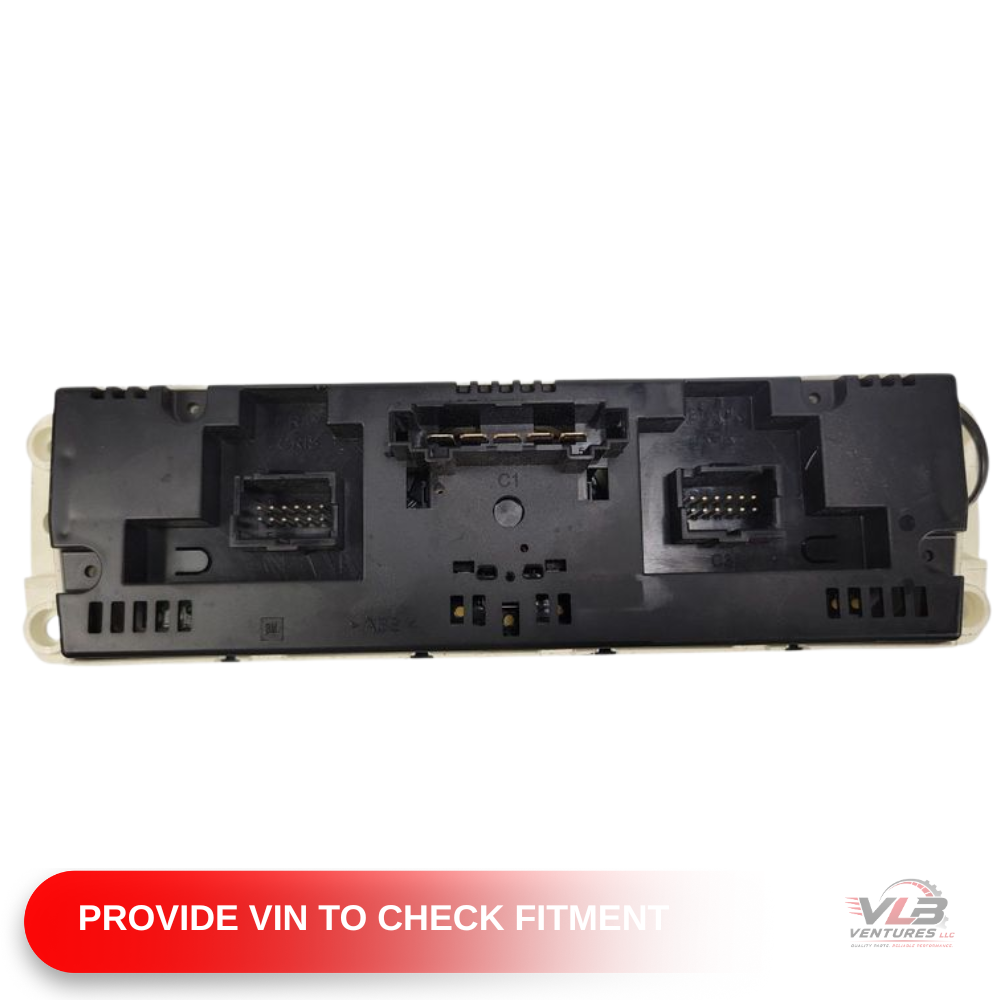 2006–2008 Hummer H3 Manual Climate AC Heater Temperature Control OEM — view 3