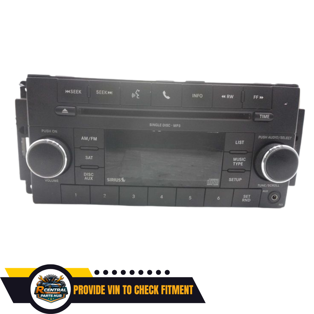 2007–2012 Chrysler Town & Country,Dodge Ram AM FM Radio Stereo MP3 CD Player OEM — view 1
