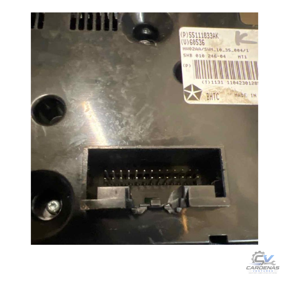 2011–2013 Jeep Grand Cherokee Manual Climate AC Heater Temperature Control OEM — view 3