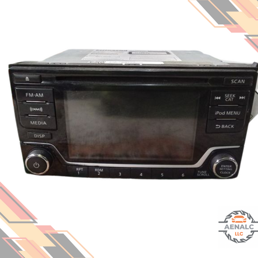 2017–2019 Nissan Sentra Radio Receiver Display Screen AM/FM/CD Player OEM — view 1