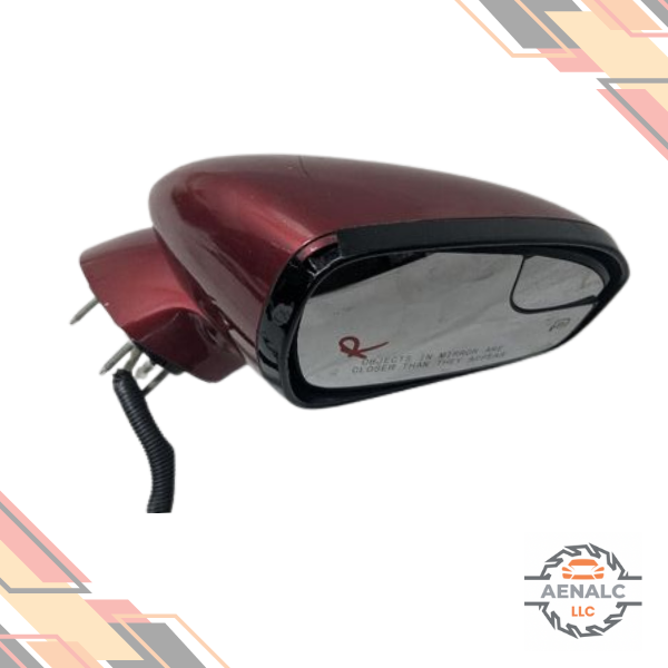 2013–2014 Ford Fusion Passenger Side Power Heated Door Mirror Assembly Red Right — view 4