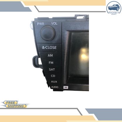 2010–2011 TOYOTA PRIUS DISPLAY SCREEN DASH MOUNTED NAVIGATION SATELLITE E7022 — view 4