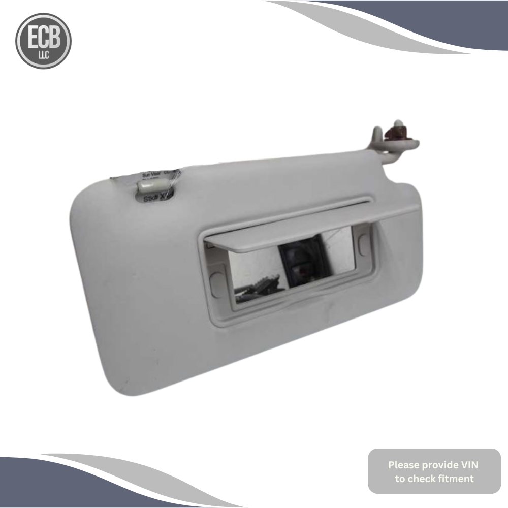 2015–2020 Honda Fit Passenger RH Sun Visor OEM — view 1
