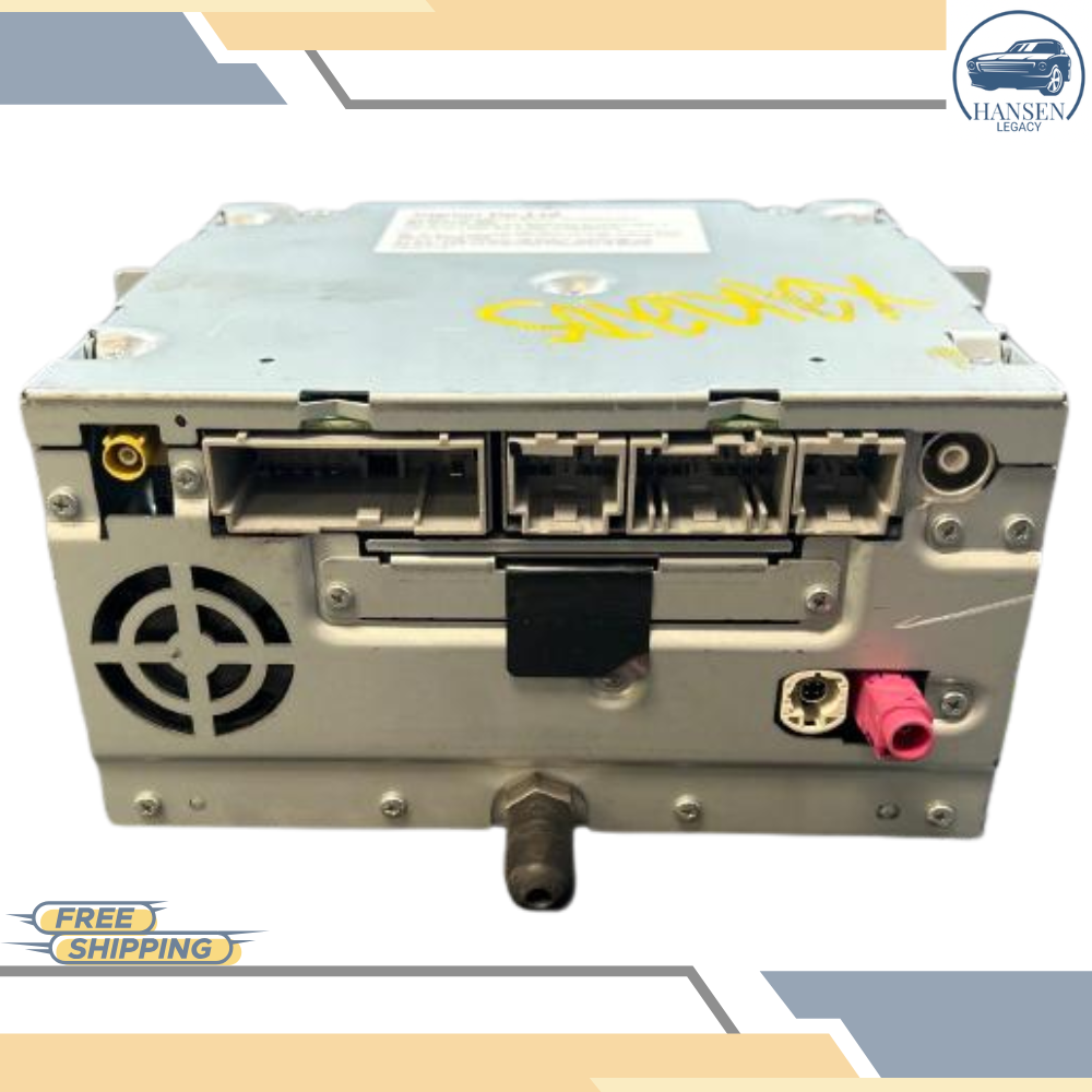 2012 Ford F-150 AM FM Radio Receiver Single Disc Satellite with Navigation OEM — view 4