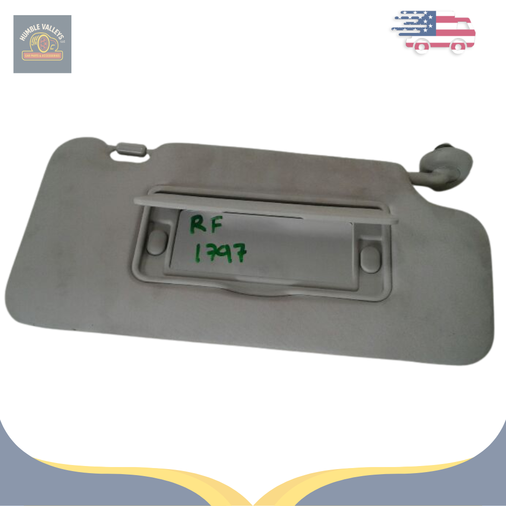 2015–2020 Honda Fit Passenger RH Sun Visor OEM — view 3