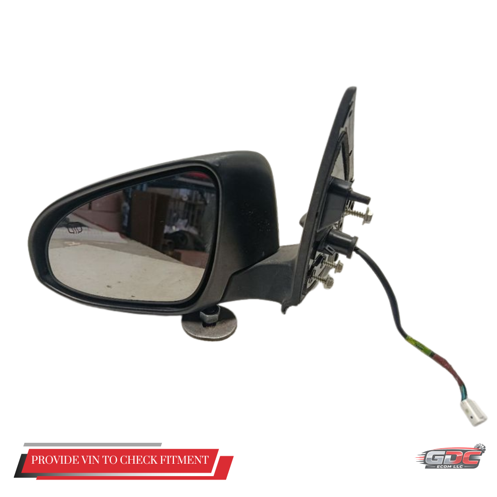 2014–2019 Toyota Corolla Left Driver White Side View Door Mirror Heated — view 2