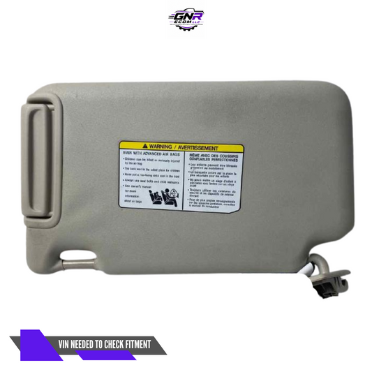 2018–2024 Nissan Kicks Passenger RH Sun Visor OEM — view 1