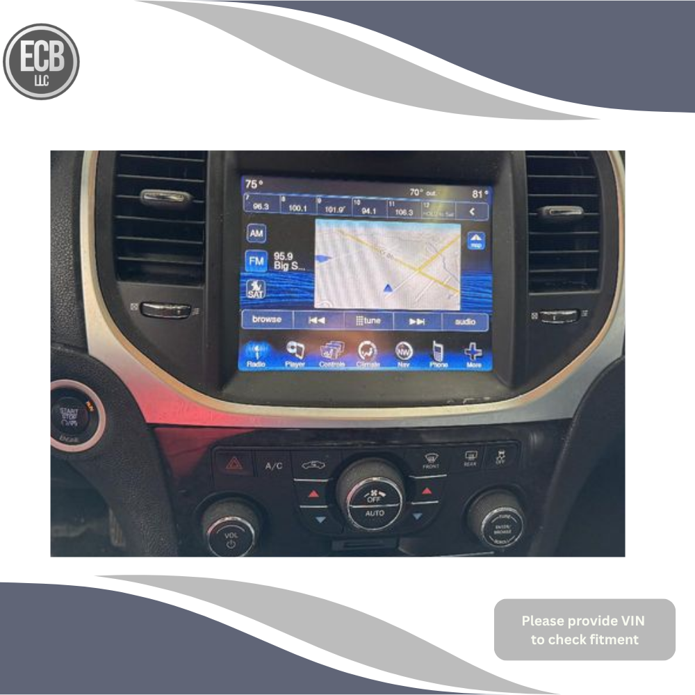 2011–2014 Chrysler 300 Dodge Charger Radio Info Information Display Screen OEM — view 3