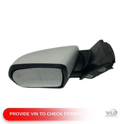 2019–2024 Ford Edge Left Driver Side View Door Mirror White — view 2