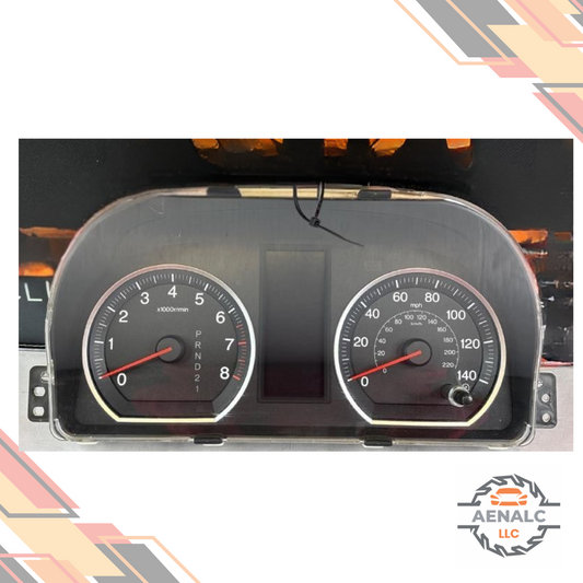 2007–2009 Honda CR-V AWD Speedometer Instrument Cluster US market (MPH) — view 1