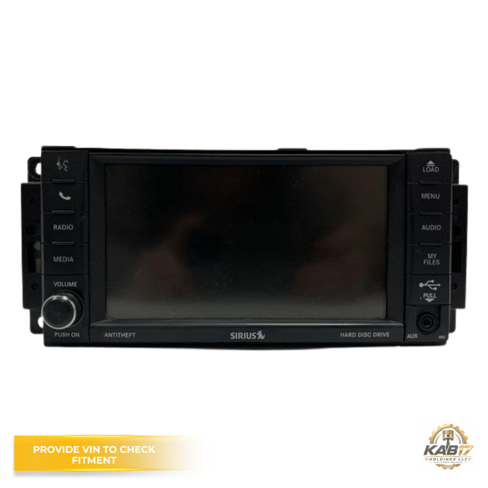2010–2012 Dodge Caliber Radio CD DVD Player Display Receiver OEM P05091168AD — view 1