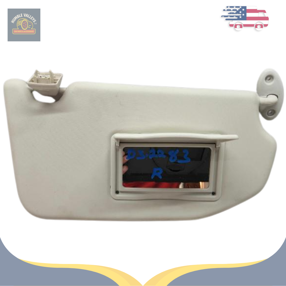 2021–2022 Ford EcoSport RH Passenger Sunvisor Sun Visor with Mirror OEM — view 3