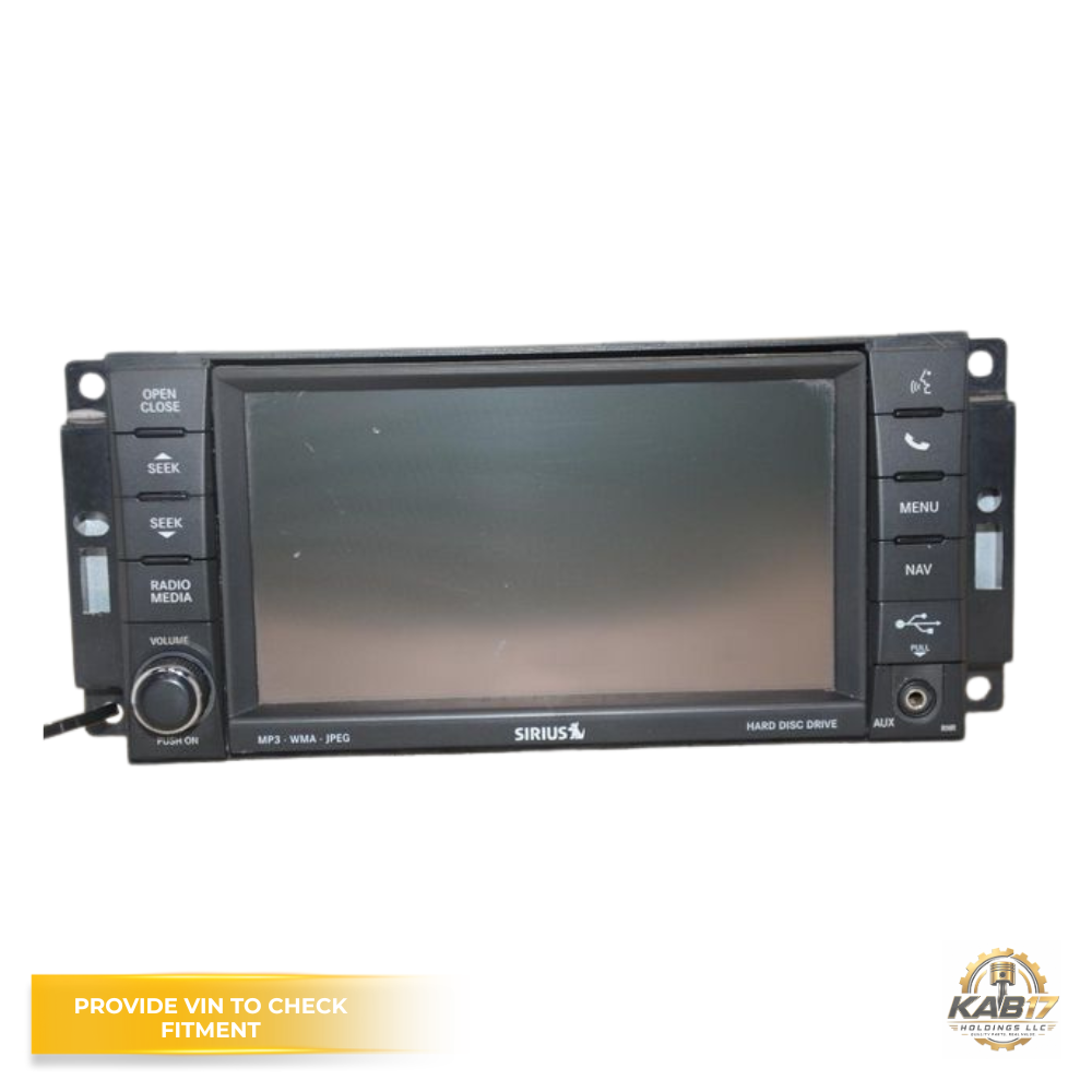 2013 Chrysler 200 AM-FM-CD-DVD-H<wbr/>DD Navigation UConnect Radio OEM — view 1