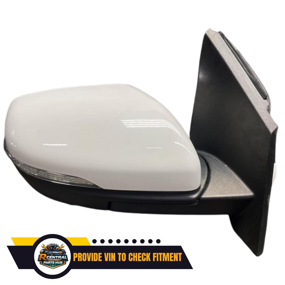 2015–2018 Ford Edge Right Passenger Side Door Mirror Assembly White Heated OEM — view 1