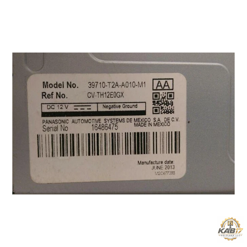 2013–2015 Honda Accord Information Display Screen Upper Dash OEM — view 3