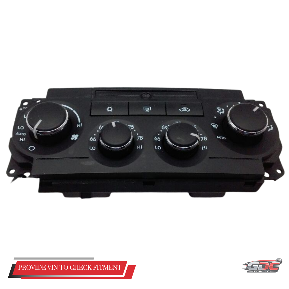 2008–2010 Chrysler 300 Climate AC Heater Temperature Control OEM — view 2