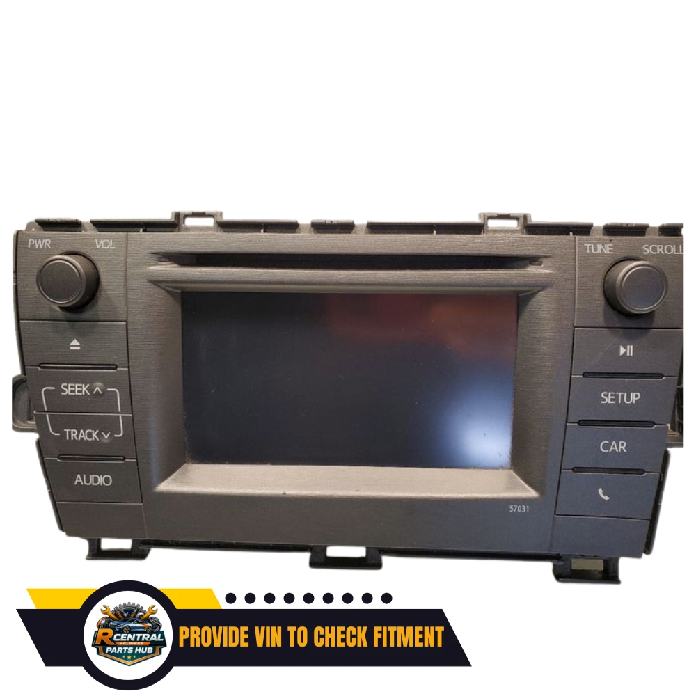 2012–2015 Toyota Prius Radio CD Player Single Disc 57031 OEM 12 13 14 15 — view 1