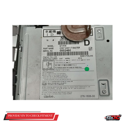 2016–2017 Nissan Maxima Navigation Display Radio Receiver OEM — view 5