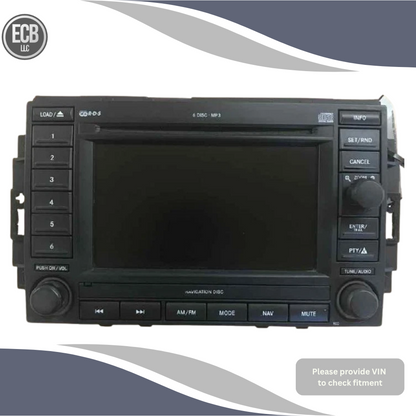 2005–2007 Chrysler 300 Charger Radio Receiver Display Option REC OEM — view 1