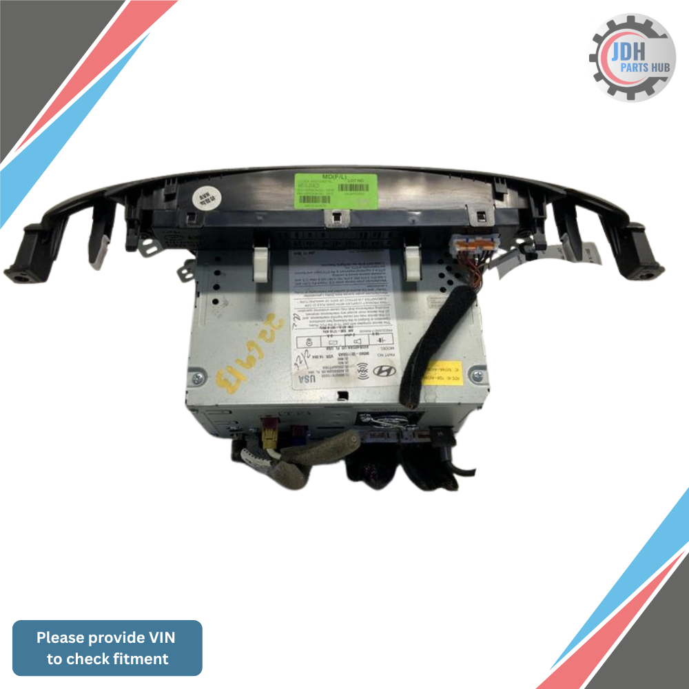 2014–2016 Hyundai Elantra Information Display Screen Receiver Navigation OEM — view 2