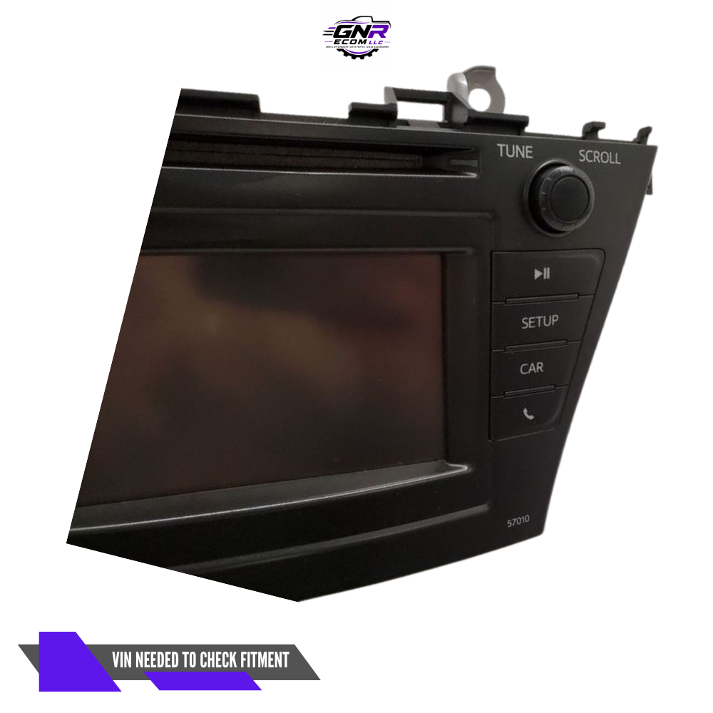 2012–2014 Toyota Prius V Display Screen CD Radio Receiver 57010 OEM 12-14 — view 3