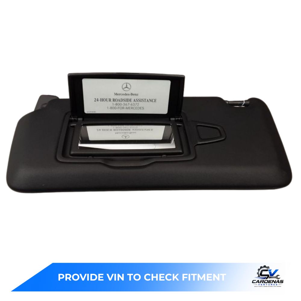 2015–2020 Mercedes-Benz GLA Class LH Driver Sunvisor Sun Visor with Mirror OEM — view 1