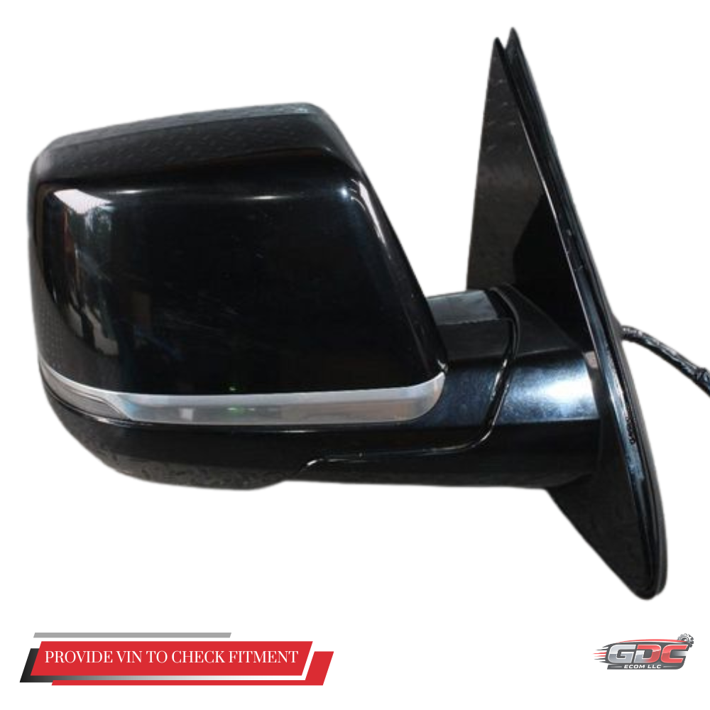 2015–2020 Cadillac Escalade Right Passenger Side Door Mirror Black Surround view — view 1