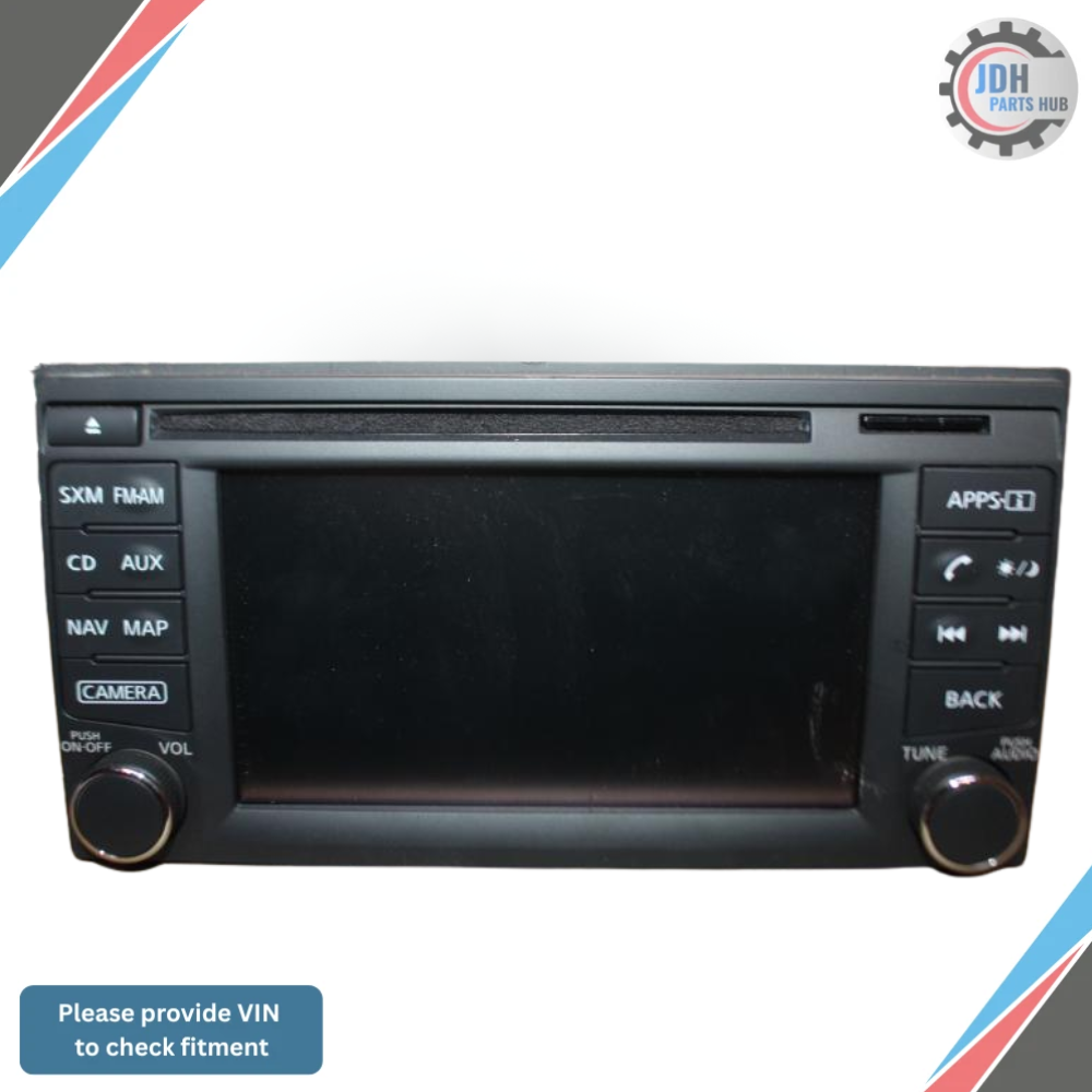 2015–2017 Nissan NV 200 1500 2500 3500 Radio Display Receiver NAV AM FM CD MP3 — view 1