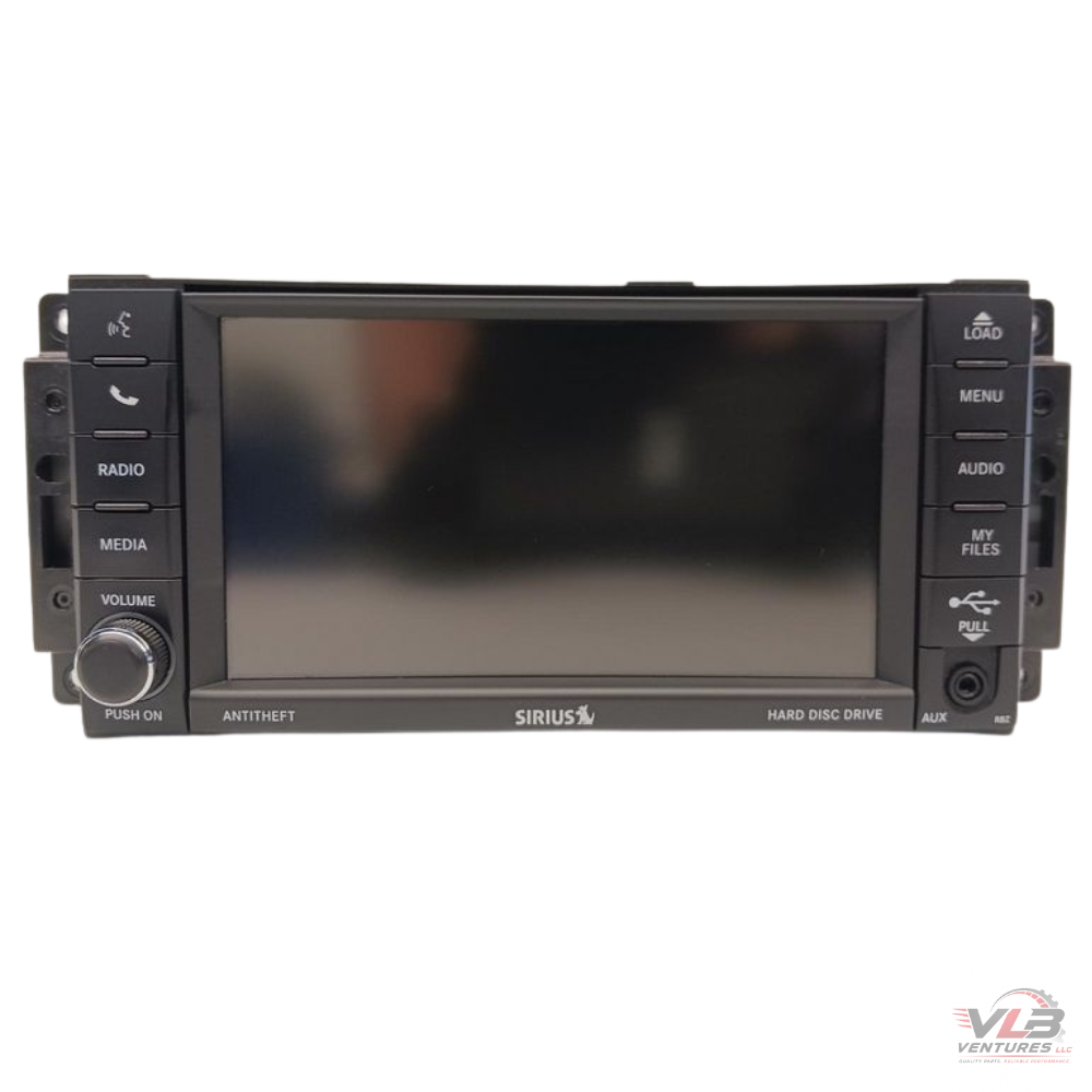 2012–2019 Dodge Caravan Radio MULTIMEDIA SATELLITE AM FM CD RBZ OEM — view 1