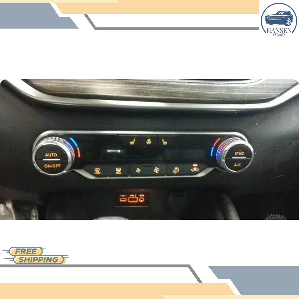 2019–2022 Nissan Altima A/C AC Heater Temperature Control Unit Dual Zone 20 21 — view 2