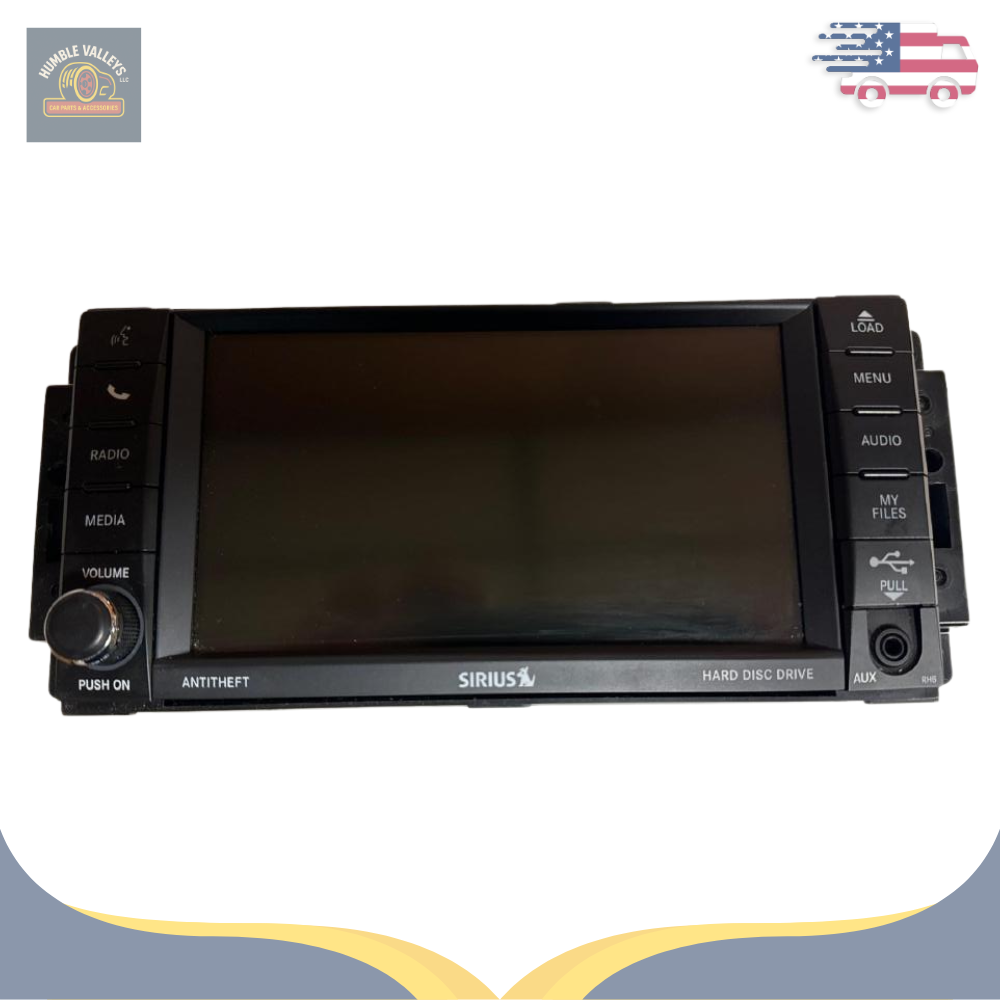 2013–2016 Chrysler Town & Country AM FM CD Navigation Radio Display Screen RHB — view 1