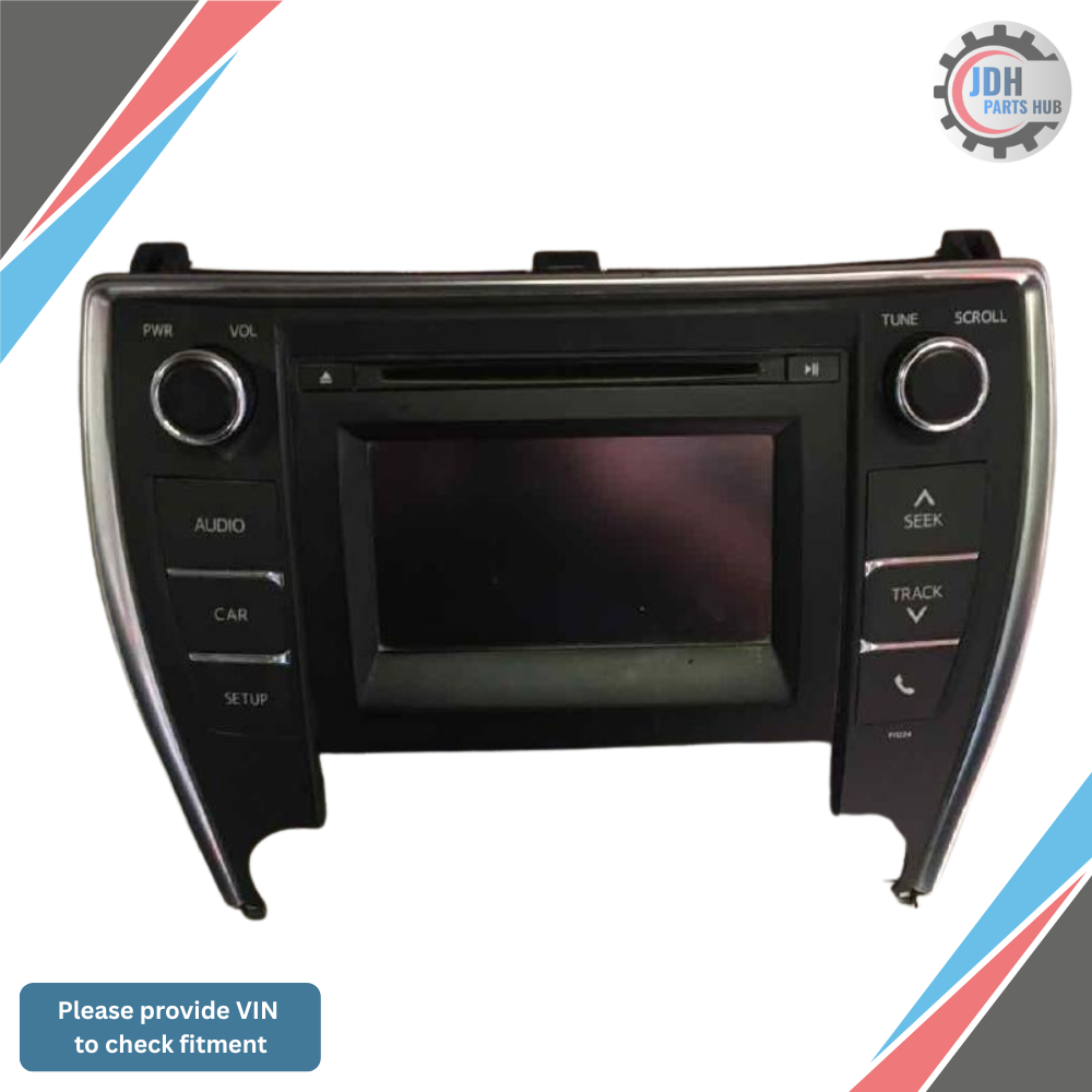 2016–2017 Toyota Camry Radio Display Screen OEM — view 1
