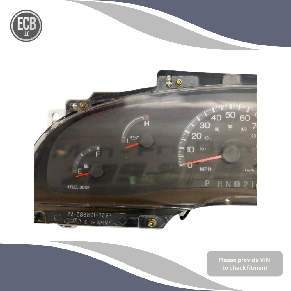 2002–2003 Ford F250 F350 SD Speedometer with Tach Instrument Cluster MPH Gas AT OEM — view 2