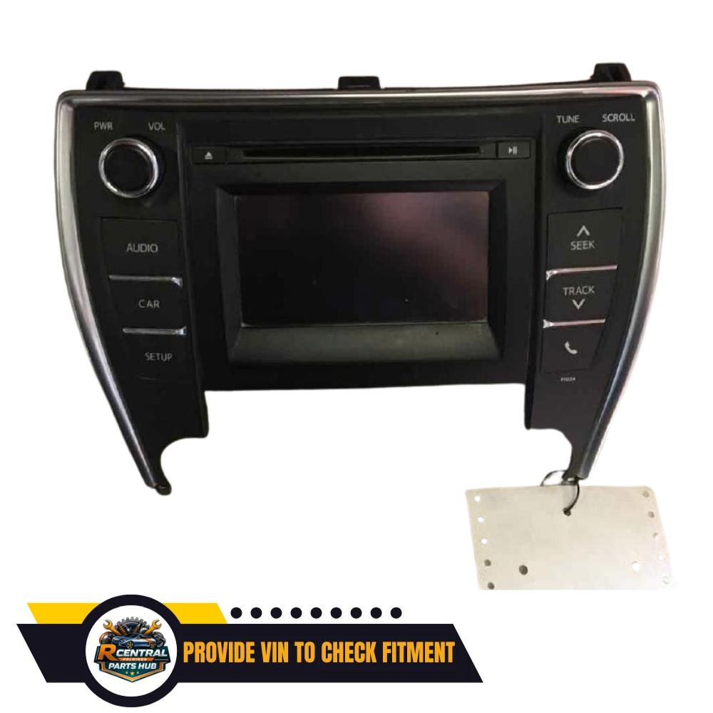2016–2017 Toyota Camry Radio Display Screen ID P11224 — view 1