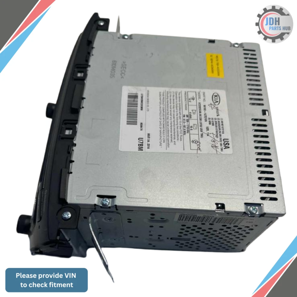 2014–2015 Kia Sorento CD MP3 Player Radio Media Receiver with Satellite & UVO OEM — view 4