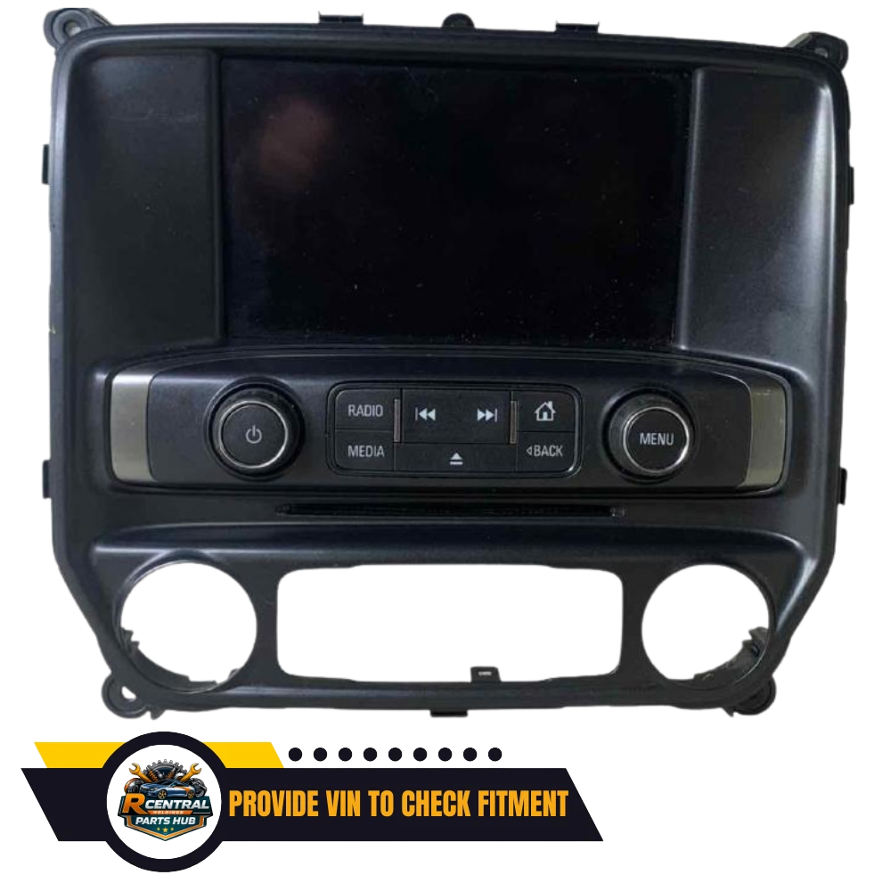 2014–2015 Chevrolet Silverado 1500 2500 3500 Control Panel Screen OEM — view 1