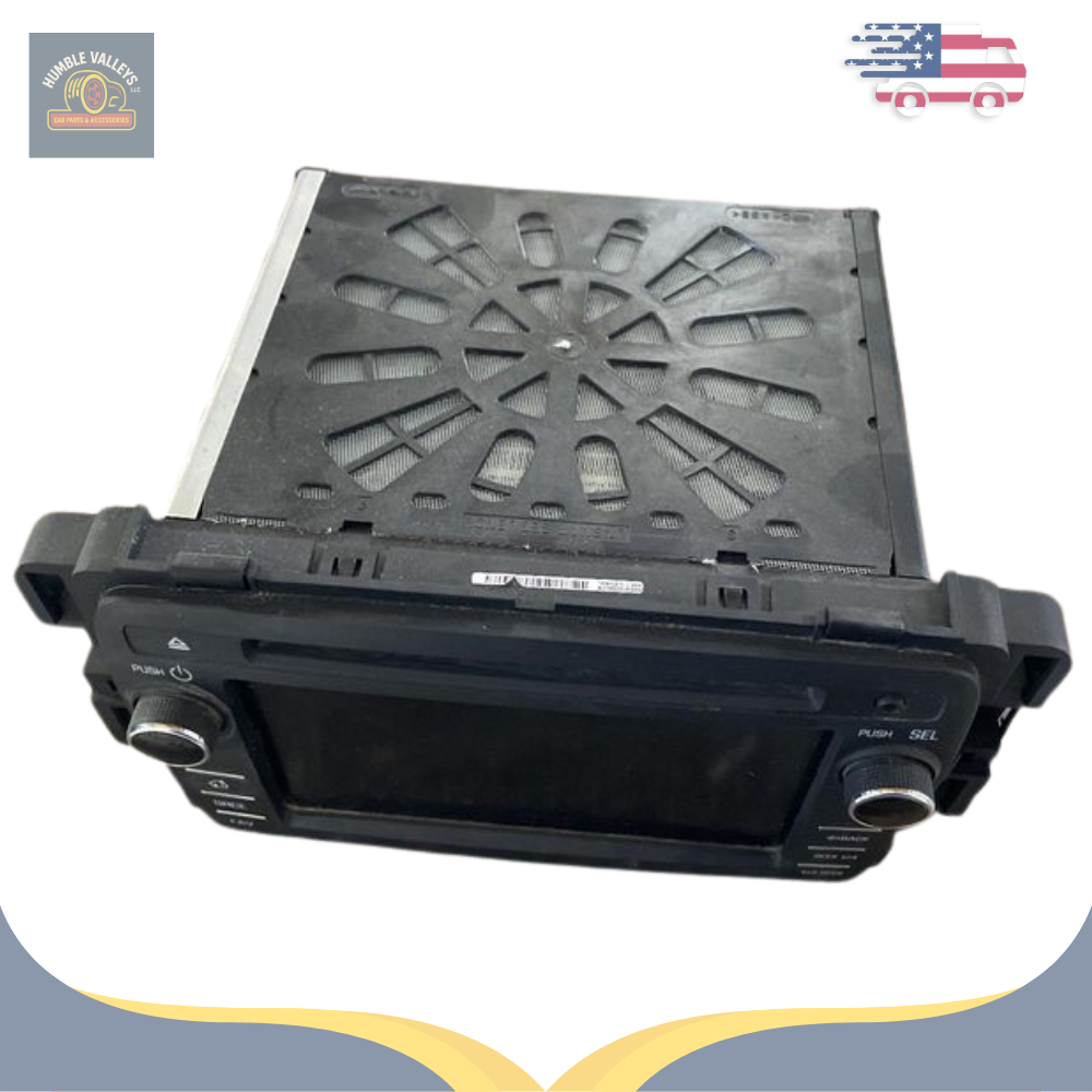 2016–2017 Chevrolet Traverse Enclave Radio Receiver Display ID 84082781 OEM — view 2