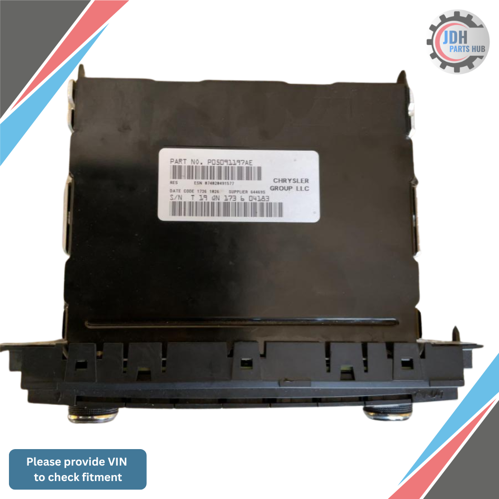 2012–2017 Jeep Patriot MP3 CD with Satellite Radio Receiver Face ID RES OEM — view 2