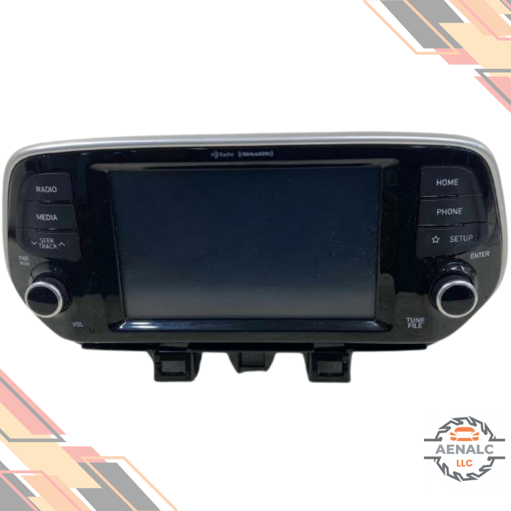 2019–2021 Hyundai Tucson AM FM Sirius XM Audio Radio Player Display Screen OEM — view 1