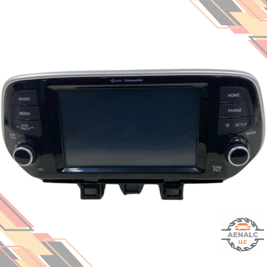 2019–2021 Hyundai Tucson AM FM Sirius XM Audio Radio Player Display Screen OEM — view 1