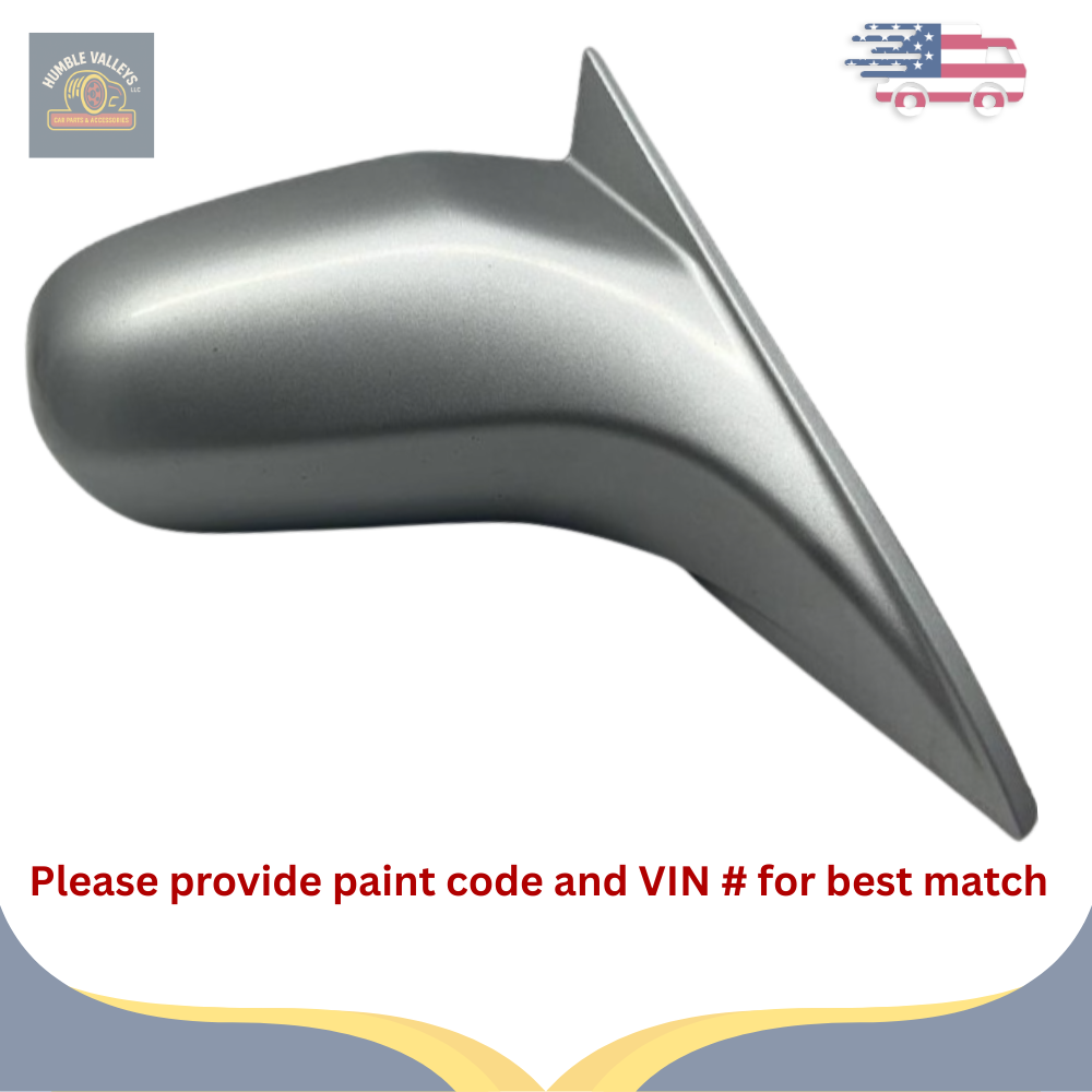 2001–2005 Honda Civic Right Passenger Side View Door Mirror Power Silver OEM RH — view 1