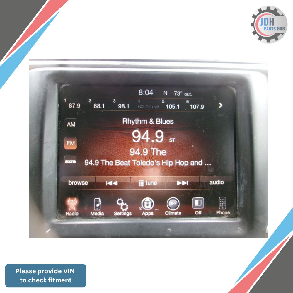 2014 RAM 1500 2500 3500 8.4" Radio Uconnect Display Bluetooth Satellite RA3 OEM — view 2